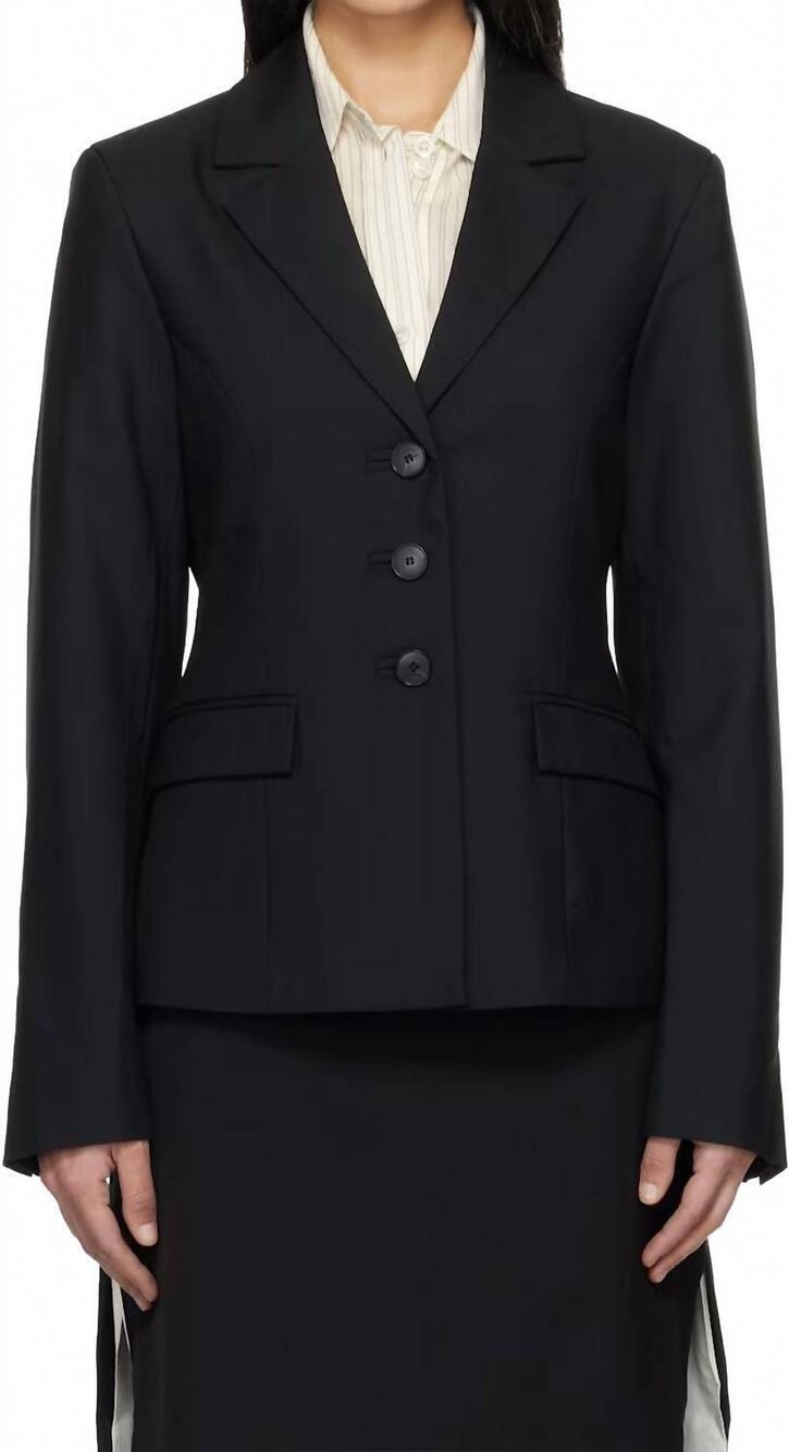 NEW MFPEN index blazer in black